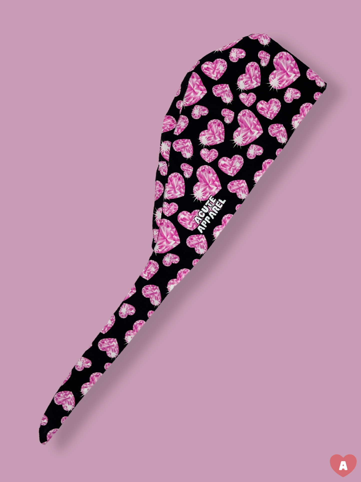 Heart-line Bling Scrub Cap