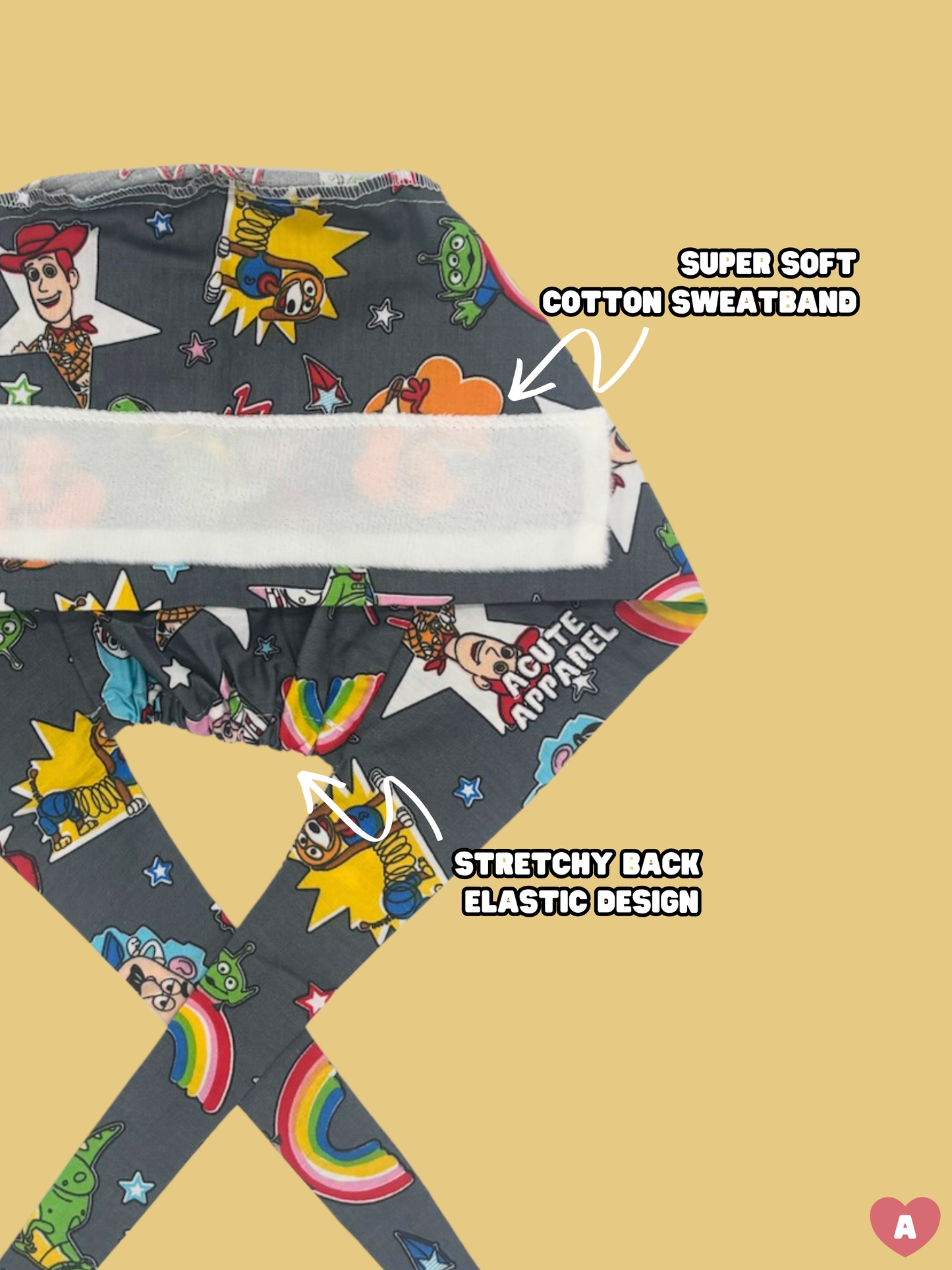 Andy's Friends Scrub Cap