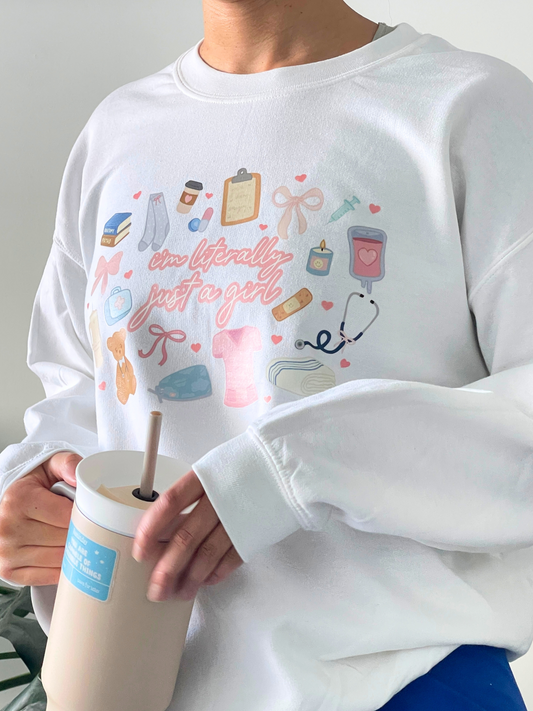 Just A Girl Crewneck