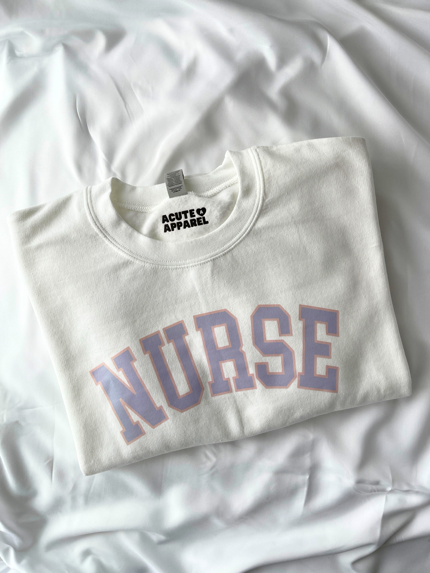 Varsity Nurse Crewneck