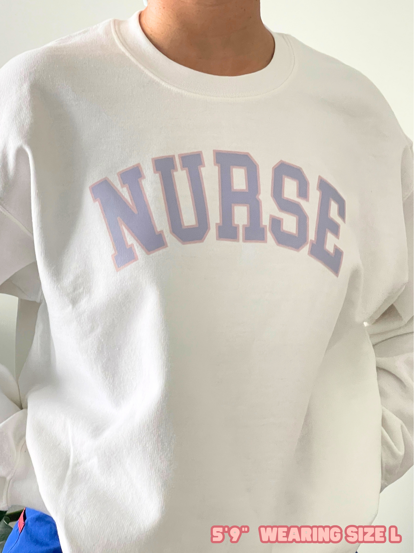 Varsity Nurse Crewneck