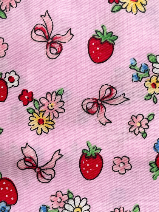 Coquette Pink Scrub Cap