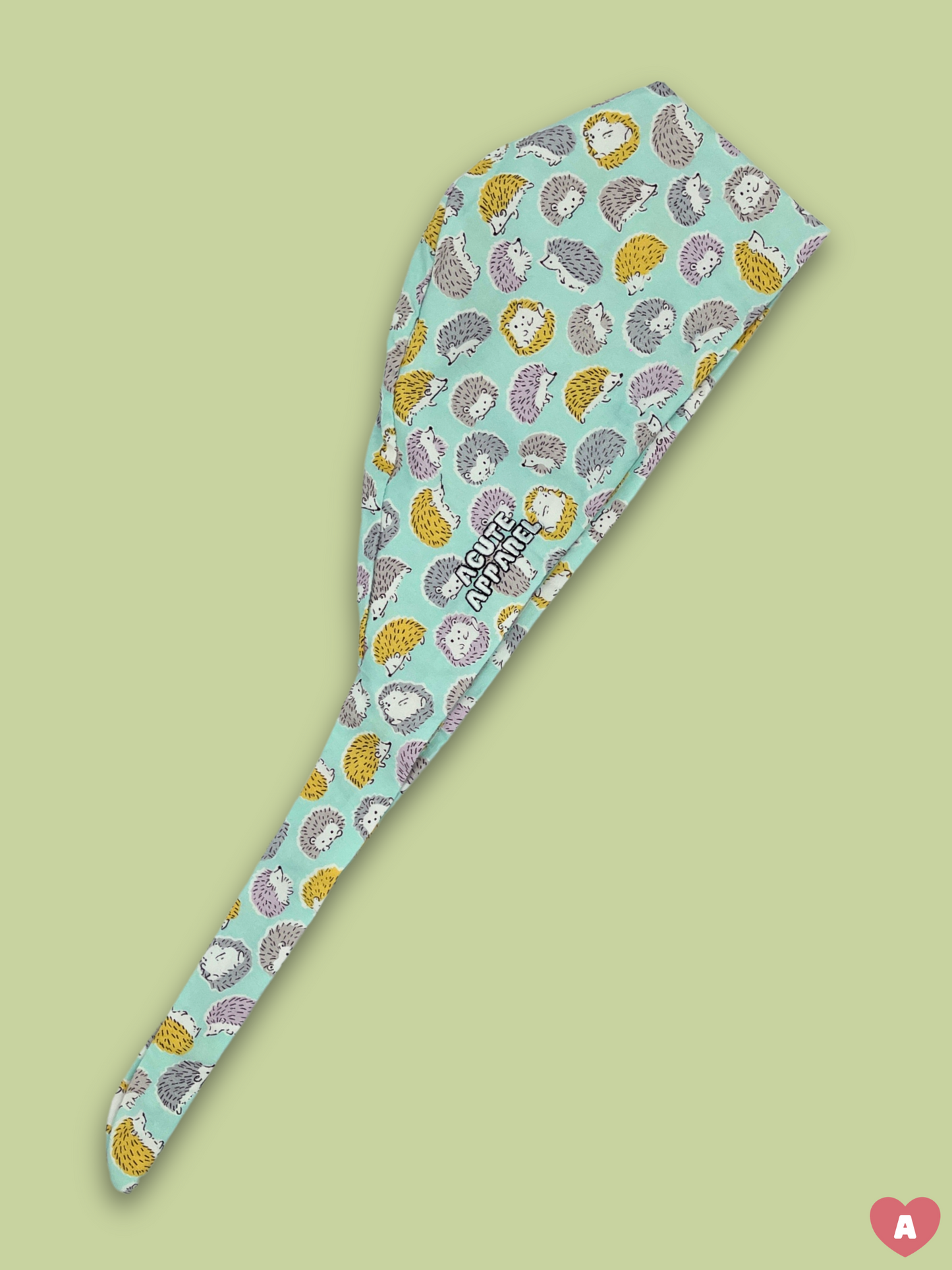 Little Hedgies (Blue) Scrub Cap