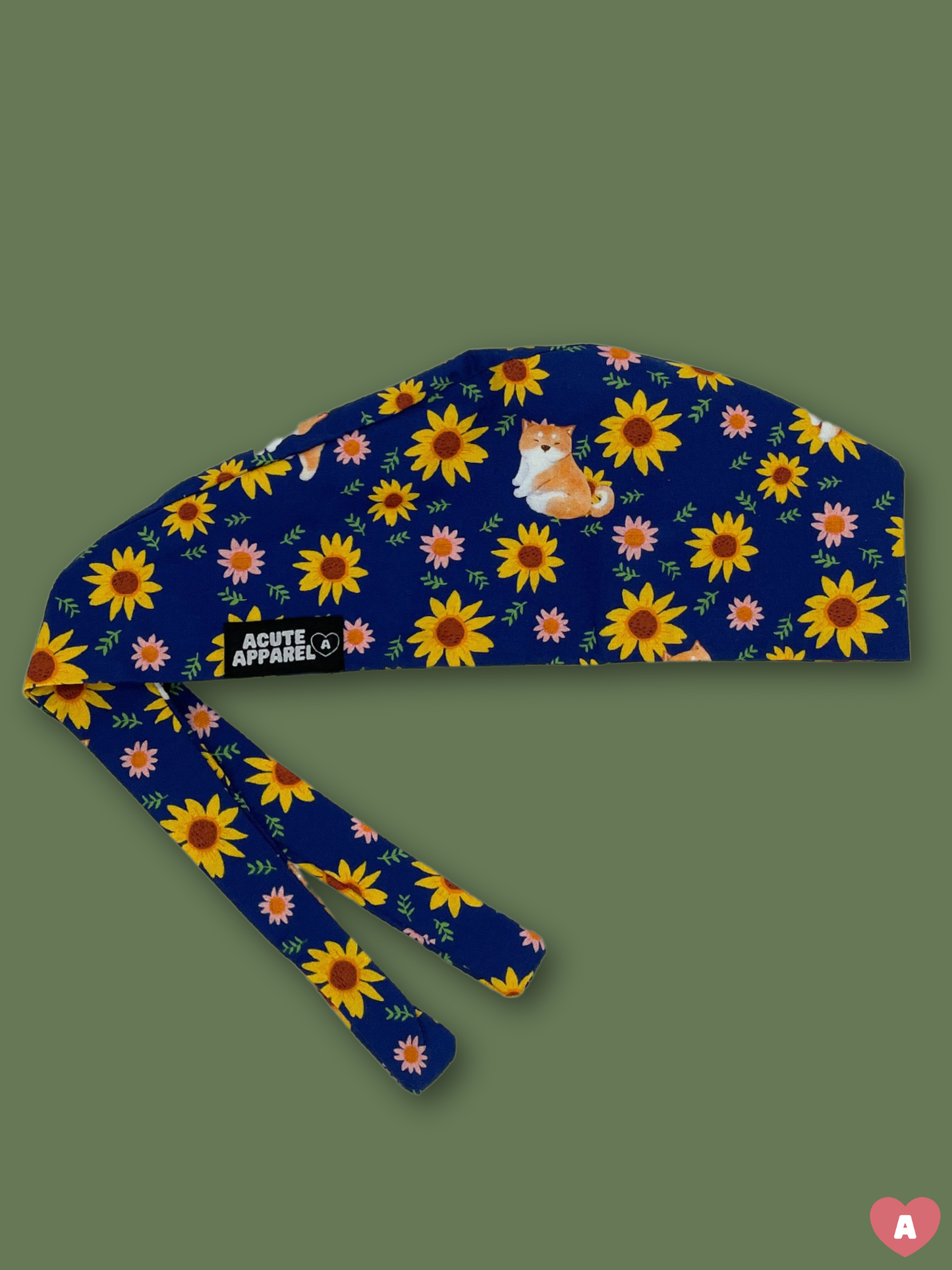 Hello Shiba Scrub Cap