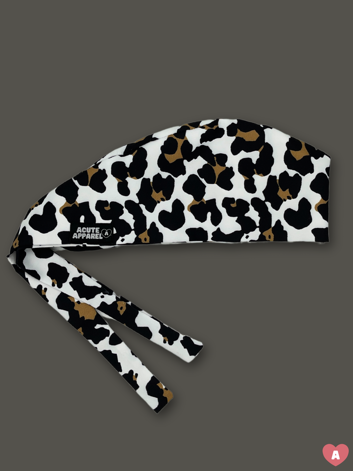 Leopard Print Scrub Cap