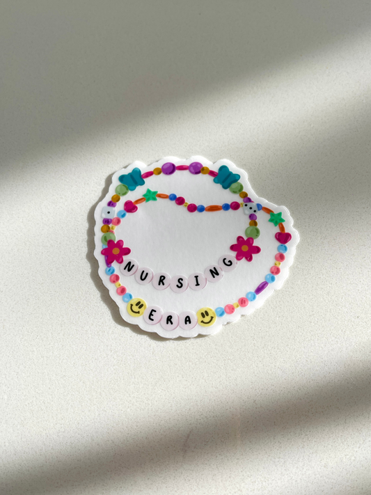 Nursing Era Sticker (Clear)