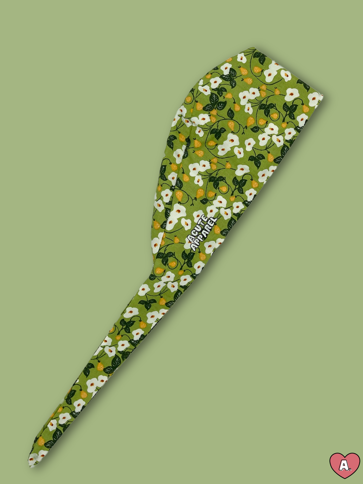 Green Pearfection Scrub Cap