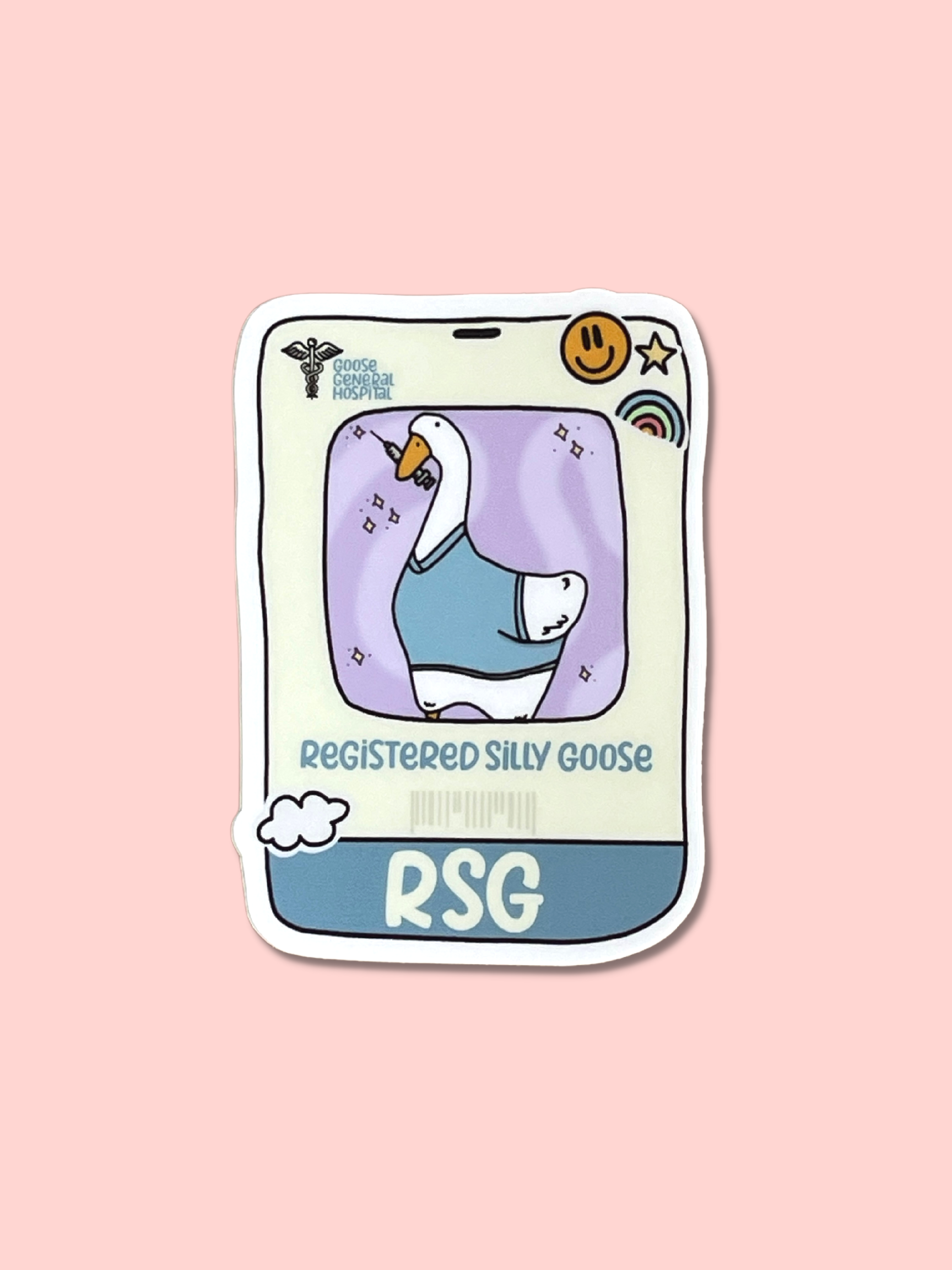 Registered Silly Goose Sticker – Acute Apparel