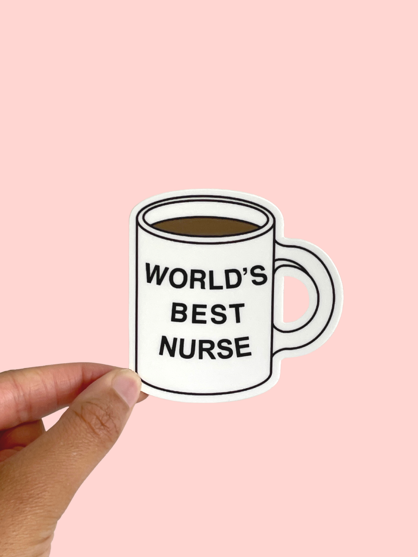 World's Best Nurse Sticker