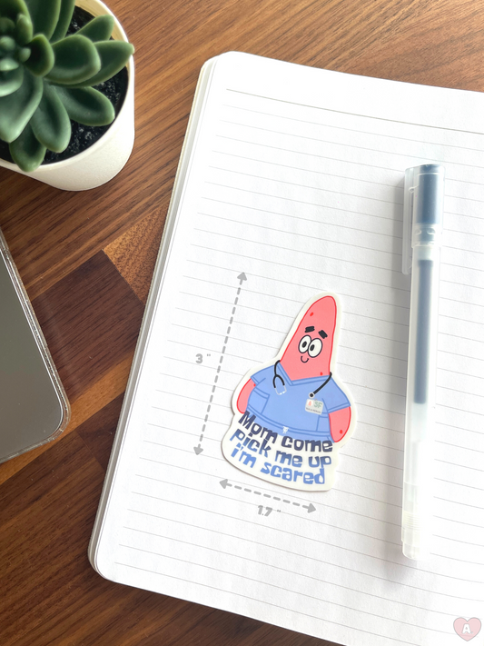 Nurse Patrick Sticker