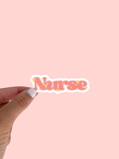 Cute Nurse Sticker