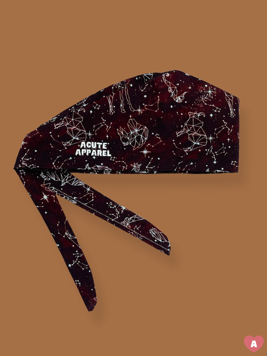 Animal Constellations Scrub Cap
