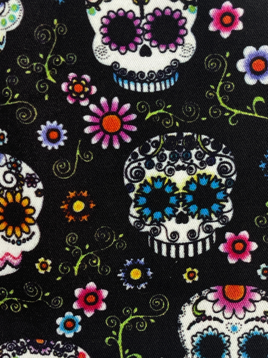 Calavera Sugar Skull Scrub Cap