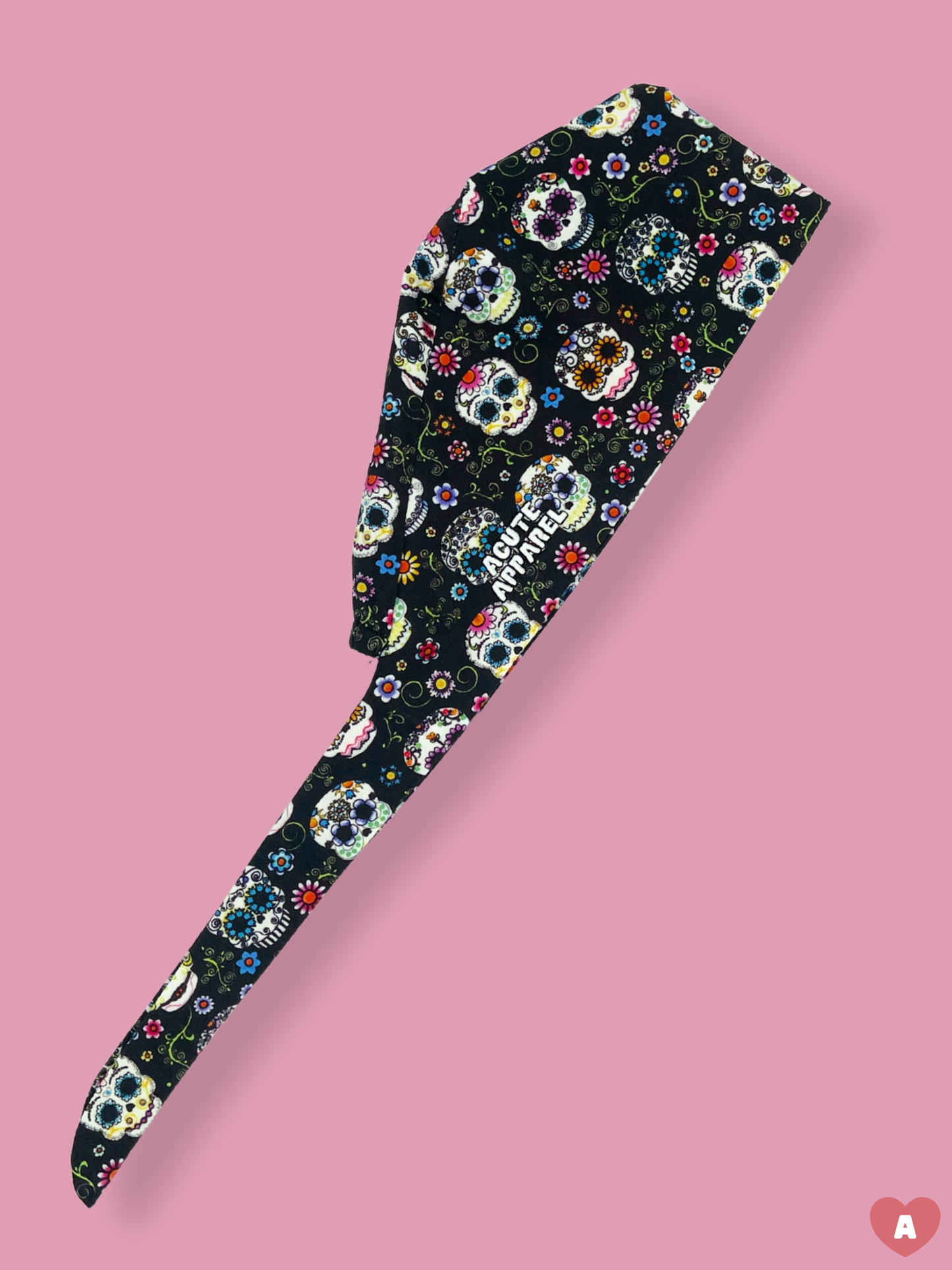 Calavera Sugar Skull Scrub Cap