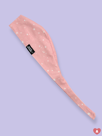 Cotton Candy Stars Scrub Cap