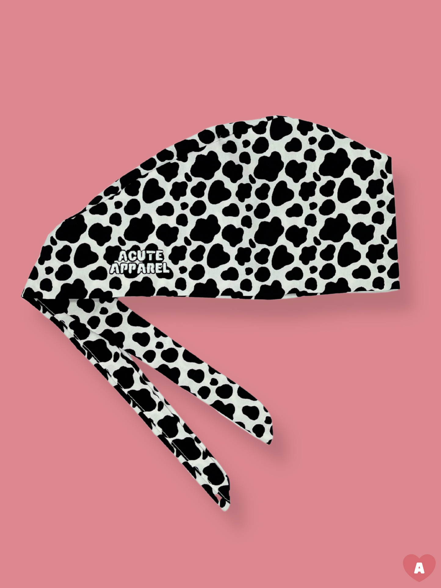 Cow Scrub Cap