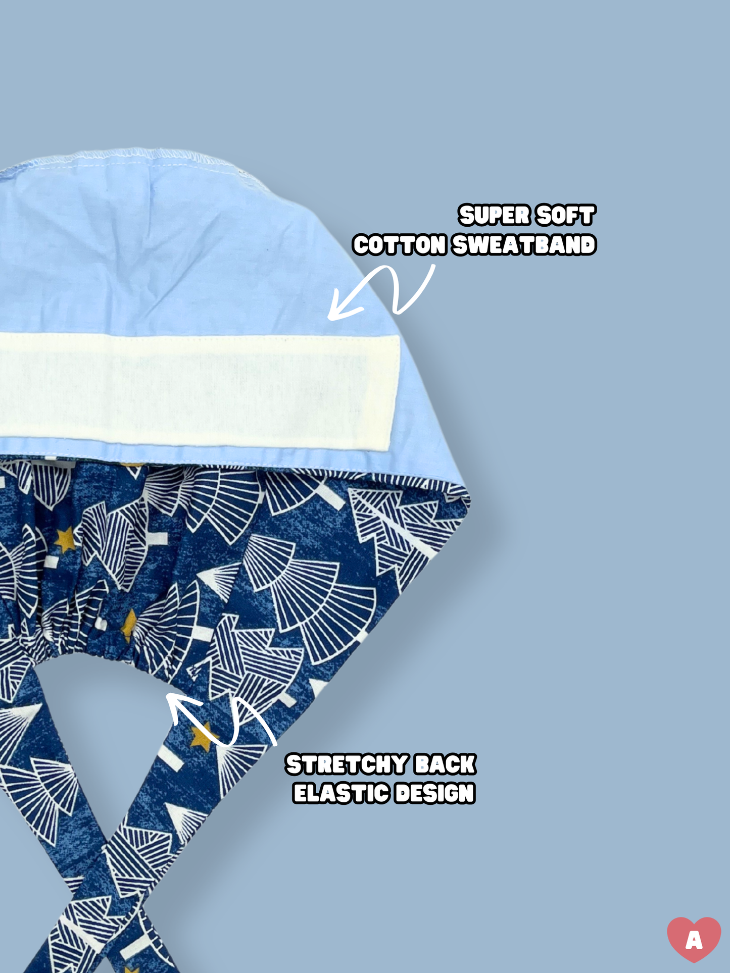 Festive Fir Scrub Cap