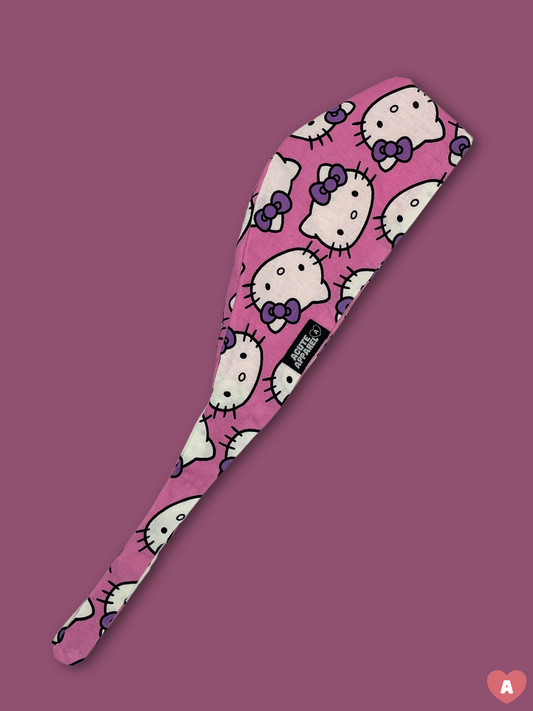 Pink Hello Kitty Scrub Cap