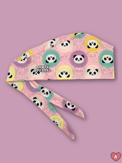 Pink Pandamonium Scrub Cap