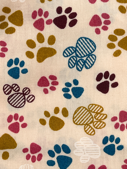 Paw Print Scrub Cap