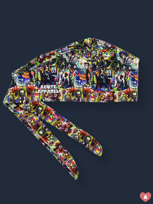 Tim Burton Scrub Cap