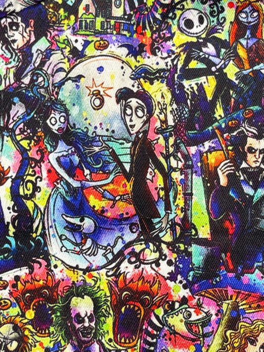 Tim Burton Scrub Cap