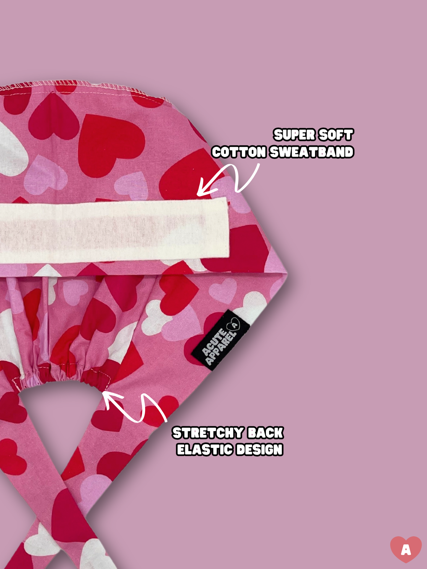 Valentine Scrub Cap