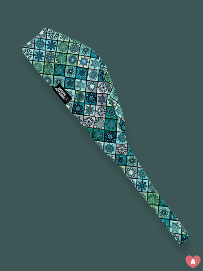 Winter Mosaic Scrub Cap
