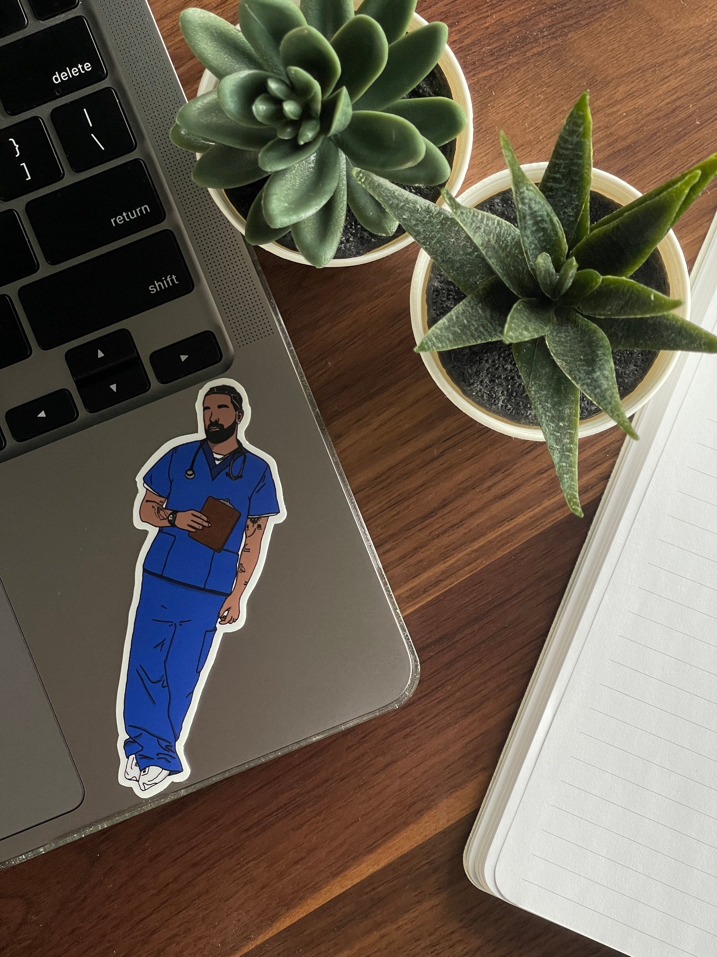 Nurse Papi Sticker