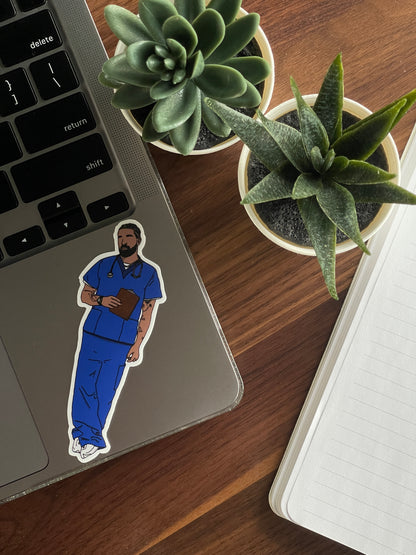 Nurse Papi Sticker