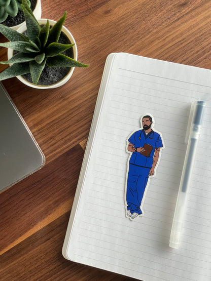 Nurse Papi Sticker