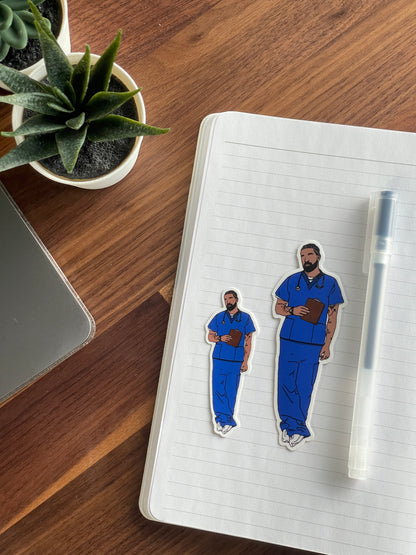 Nurse Papi Sticker