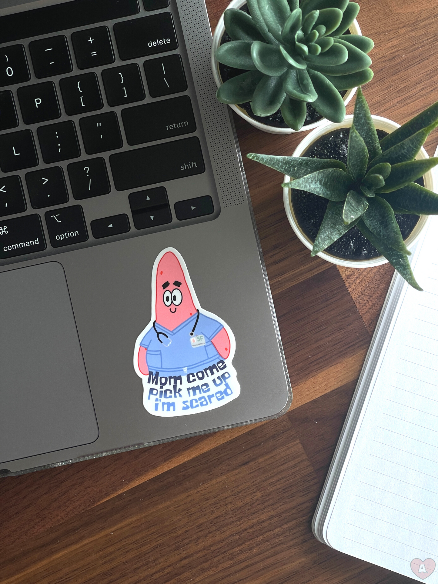 Nurse Patrick Sticker