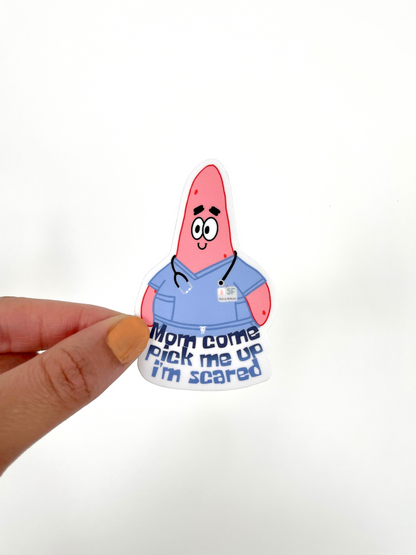 Nurse Patrick Sticker